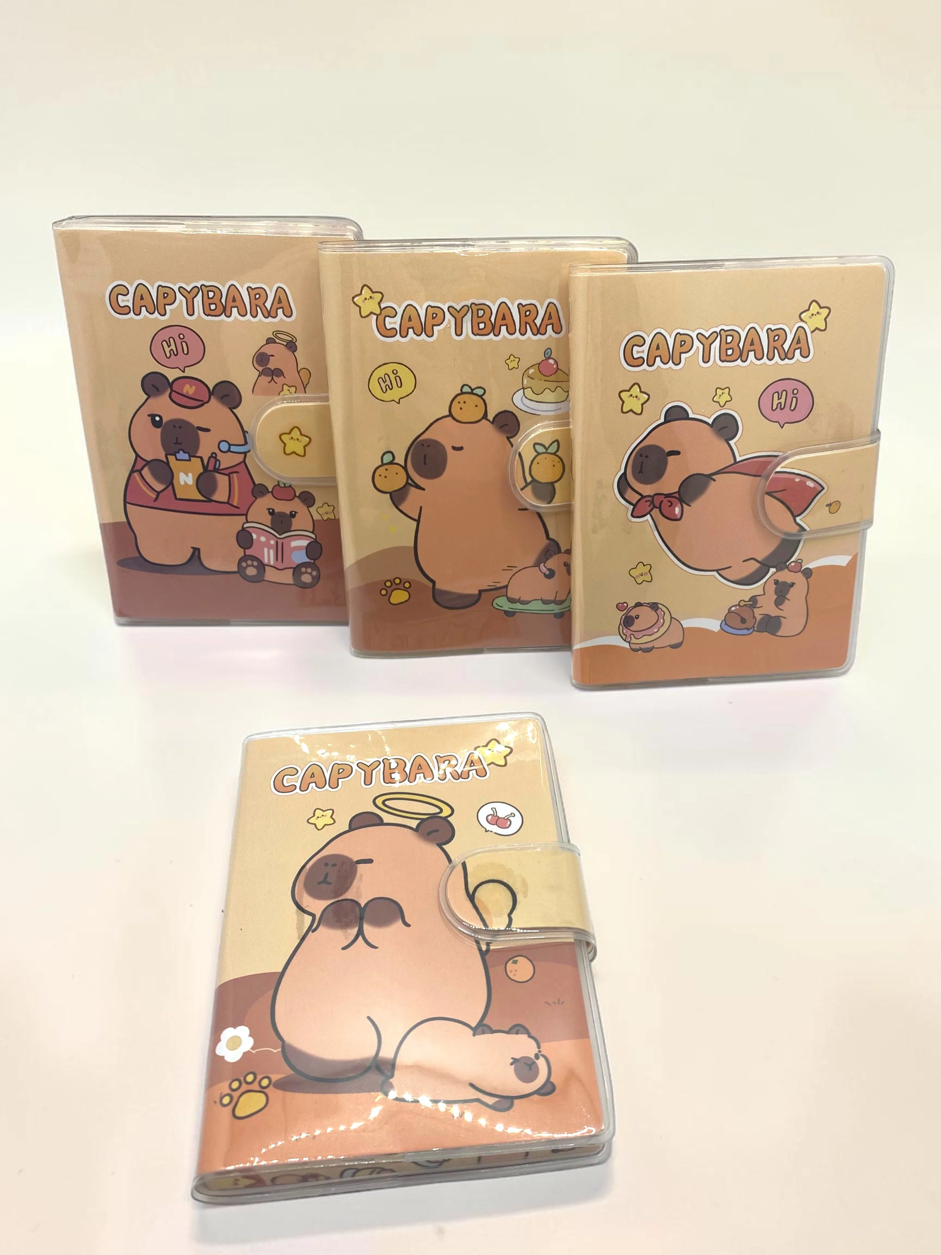 Capybara A7 Not Defteri , Çıt Çıtlı Cep Defteri - Melek Capybara