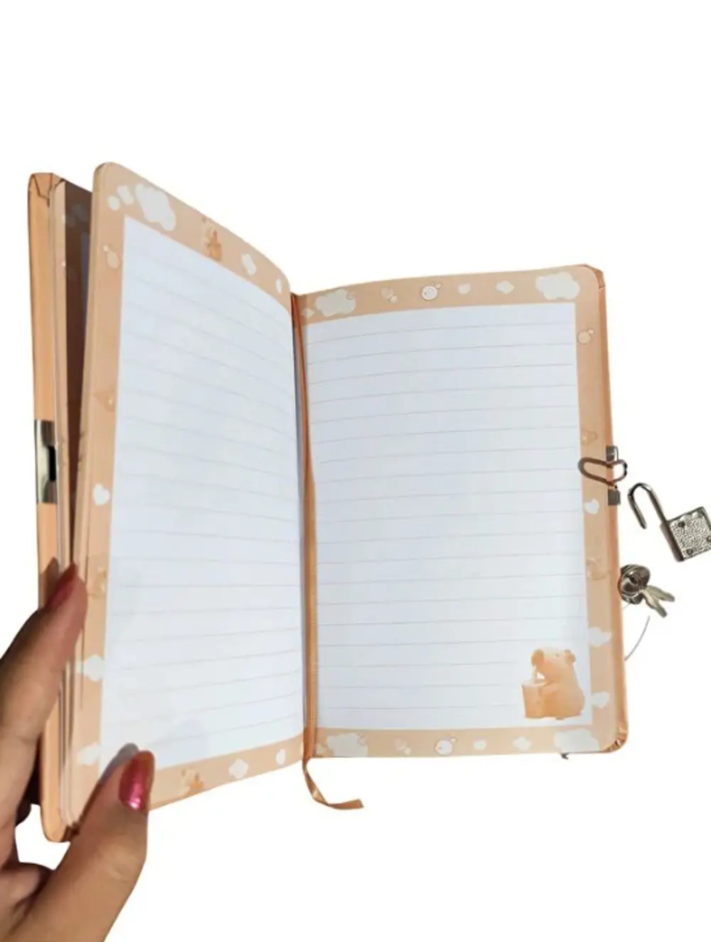 Capybara Hatıra Defteri (Günlük) Kilitli Defter 80 yaprak - Oyunc Capybara Hatıra Defteri (Günlük) Kilitli Defter 80 yaprak - Oyunc