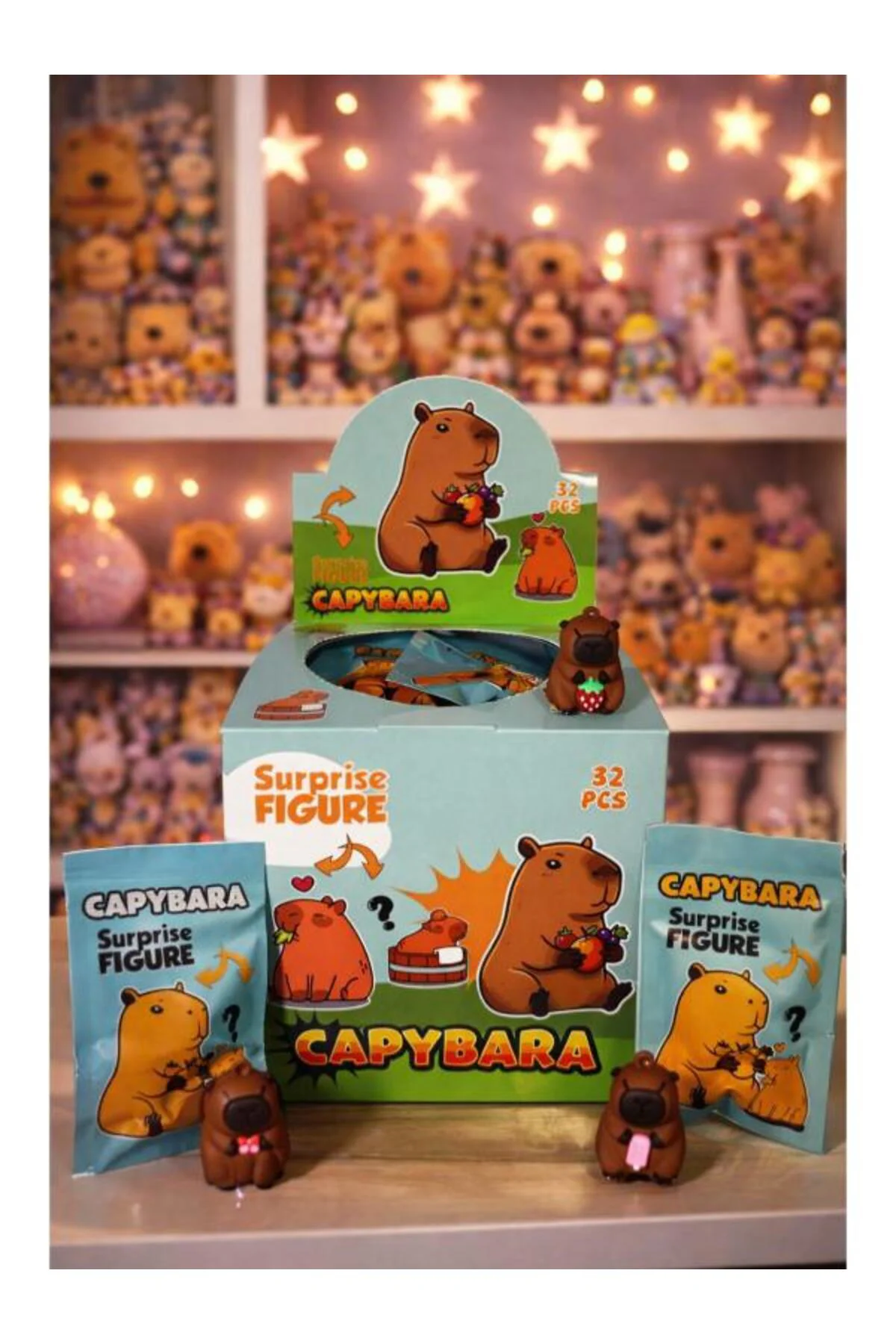 CAPYBARA Hediyelik Fiğür Paket 1 Adet CAPYBARA Gift Figure Pack (1 Piece)