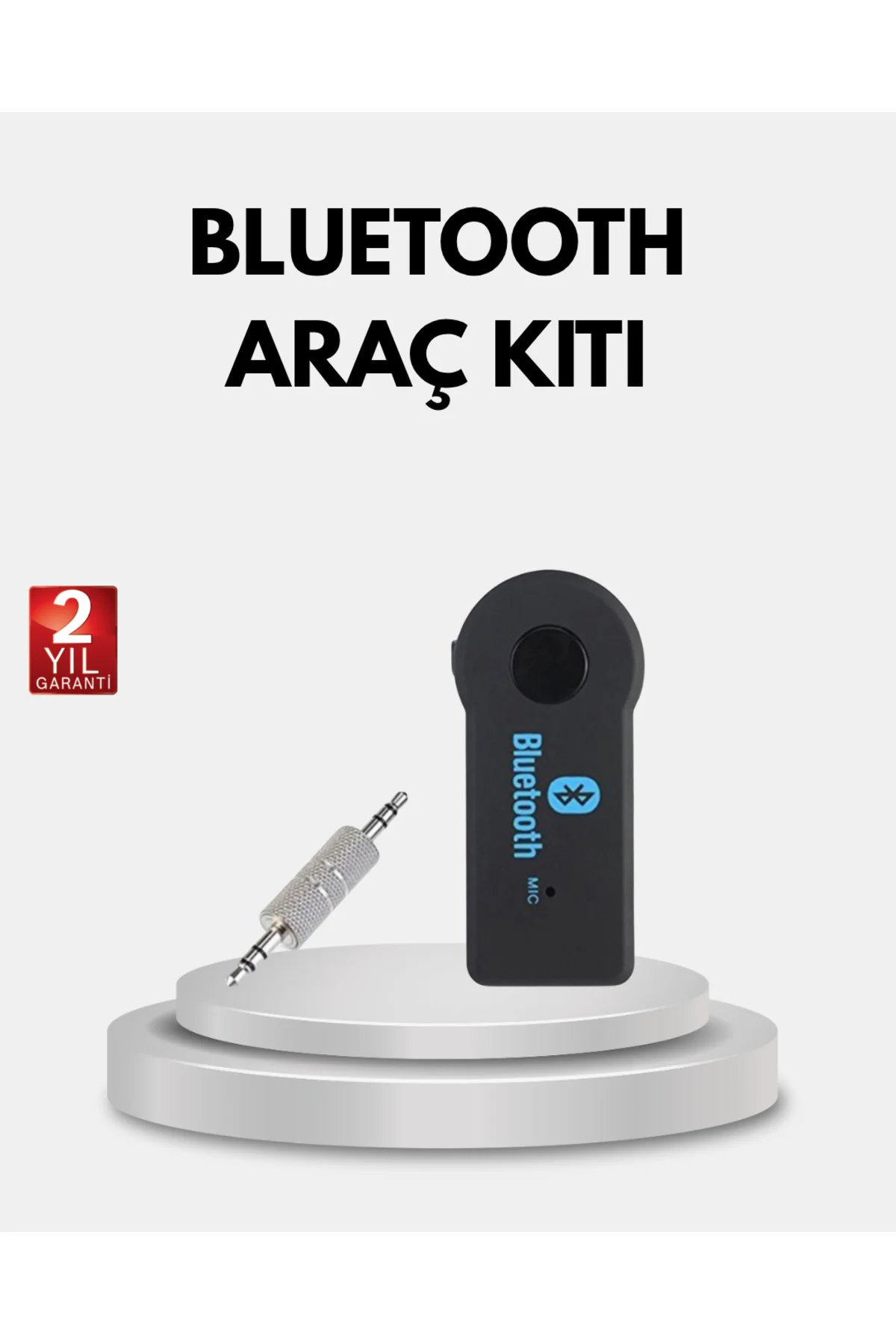 Car Bluetooth AUX Oto MP3 Player Kablosuz Müzik ve Görüşme Cihazı