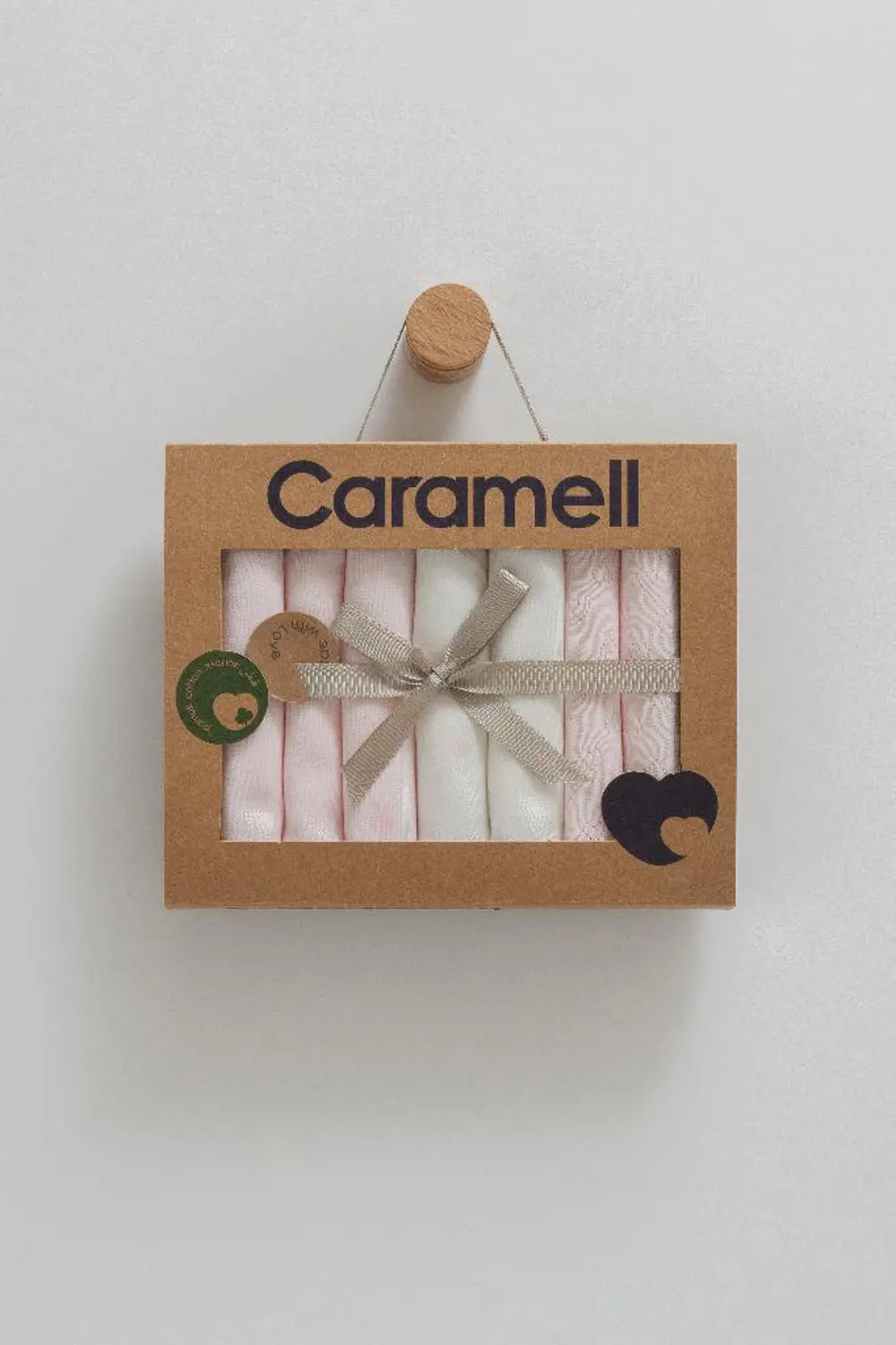 Caramell %100 Pamuk Cute Rabbit Mendil CRML.MND1491