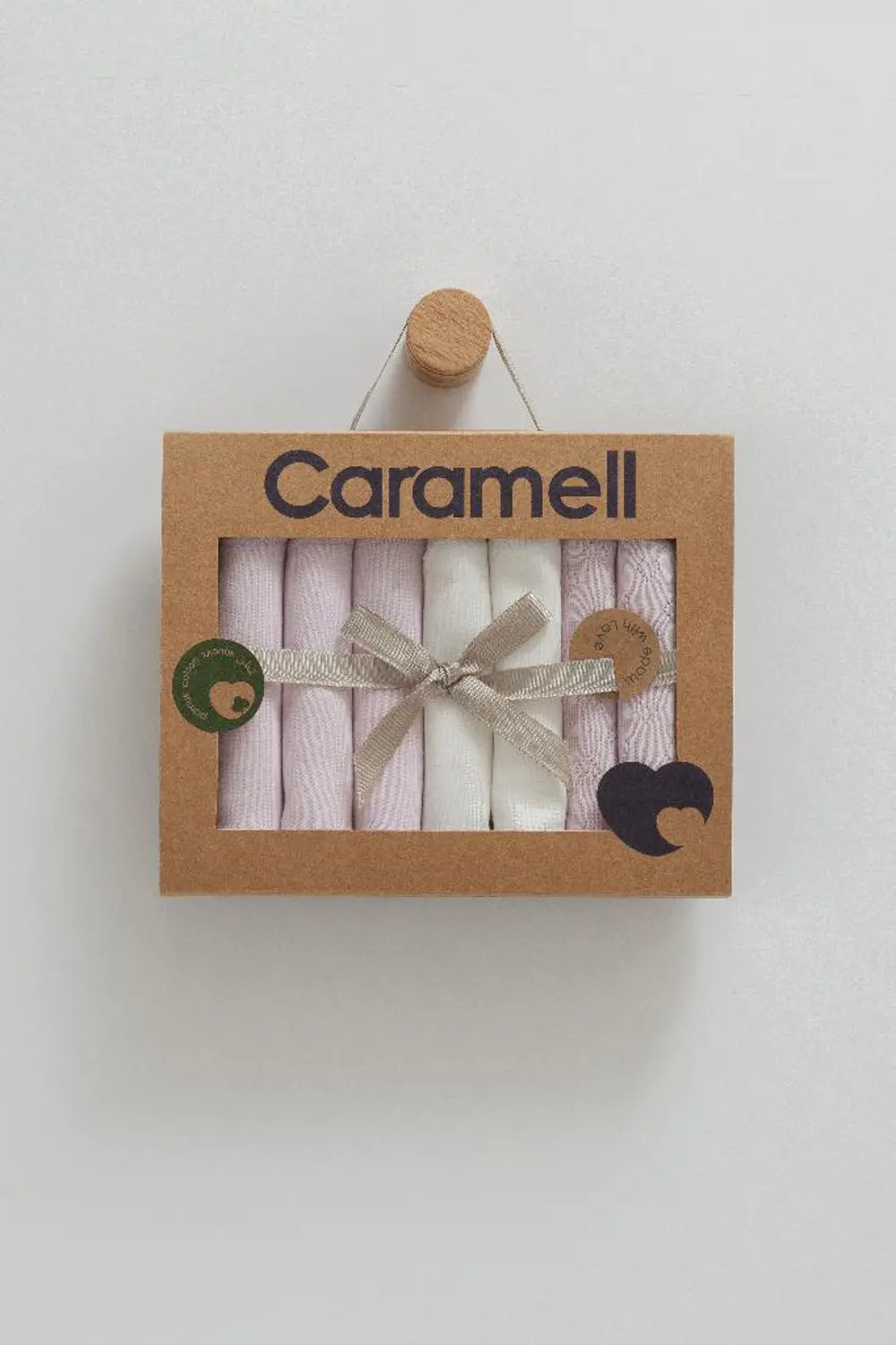 Caramell %100 Pamuk Cute Rabbit Mendil CRML.MND1491