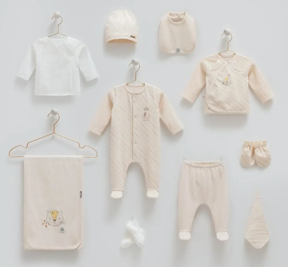 Caramell %100 Pamuk Good Baby 10'lu Hastane Çıkış Seti CRML.ZE200