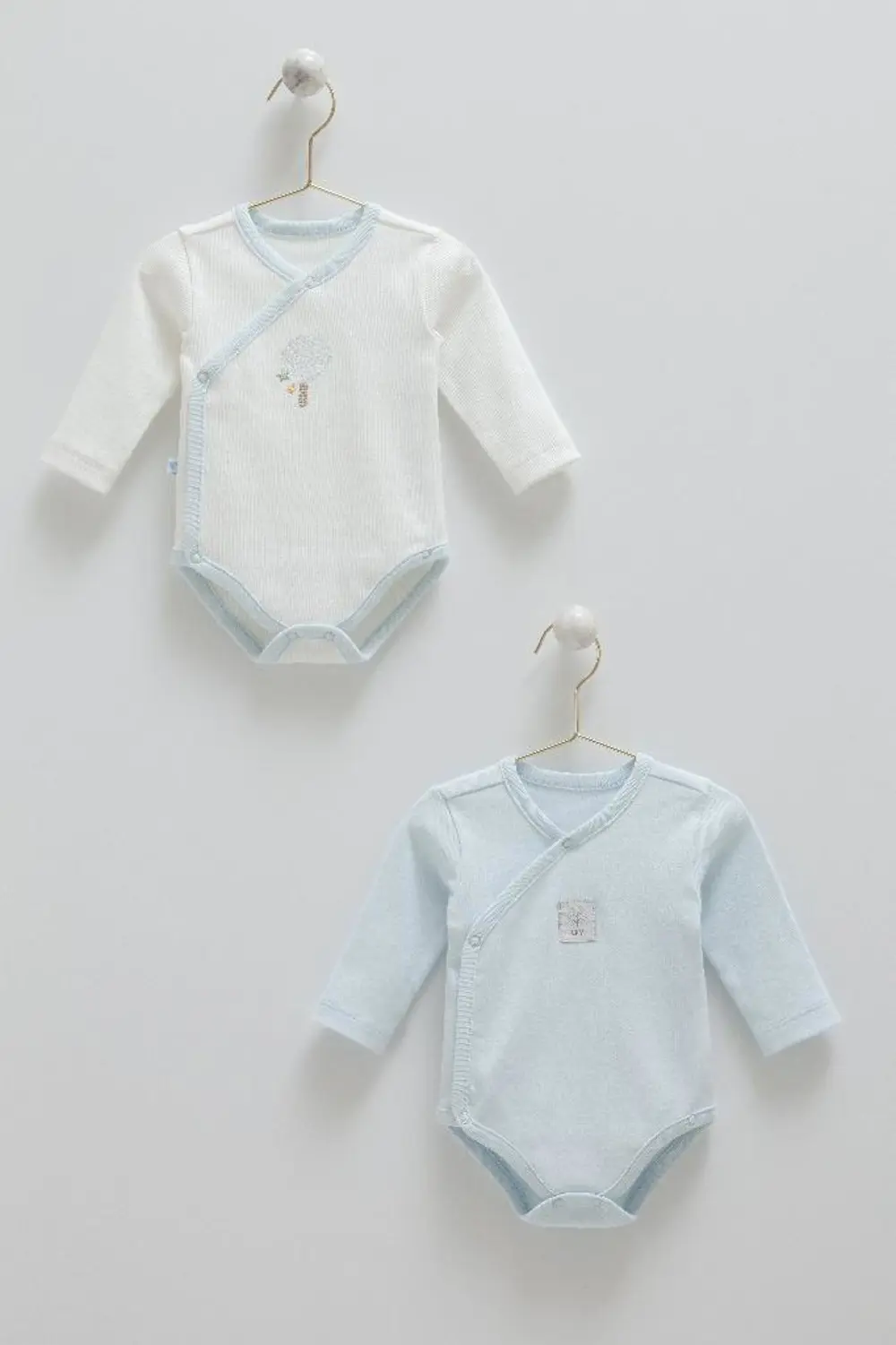 Caramell %100 Pamuk Hello Forest 2'li Bebek Body CRML.BE1954