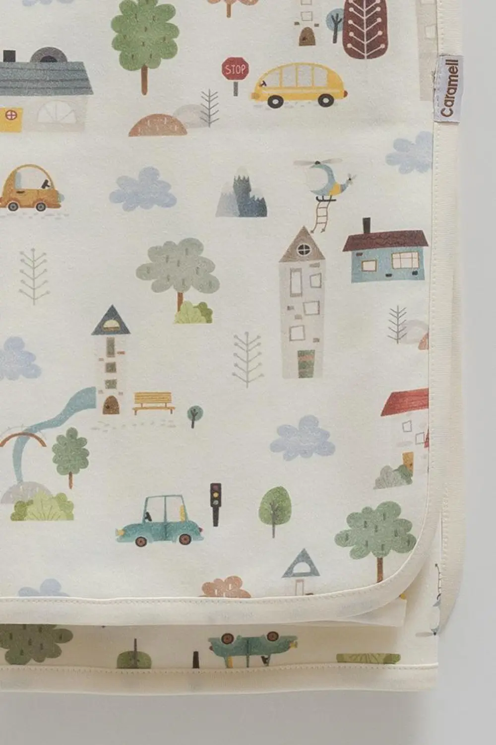 Caramell 3’lü Bebek Seti %100 Pamuk 80-90cm 1 Müslin Battaniye + 