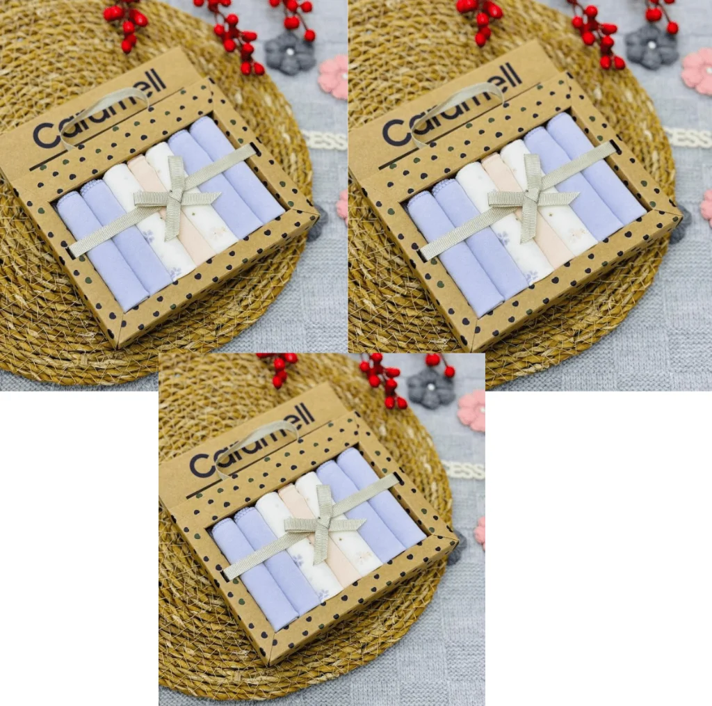 Caramell 7'li Ağız Silme Mendili 96555565 3 Adet