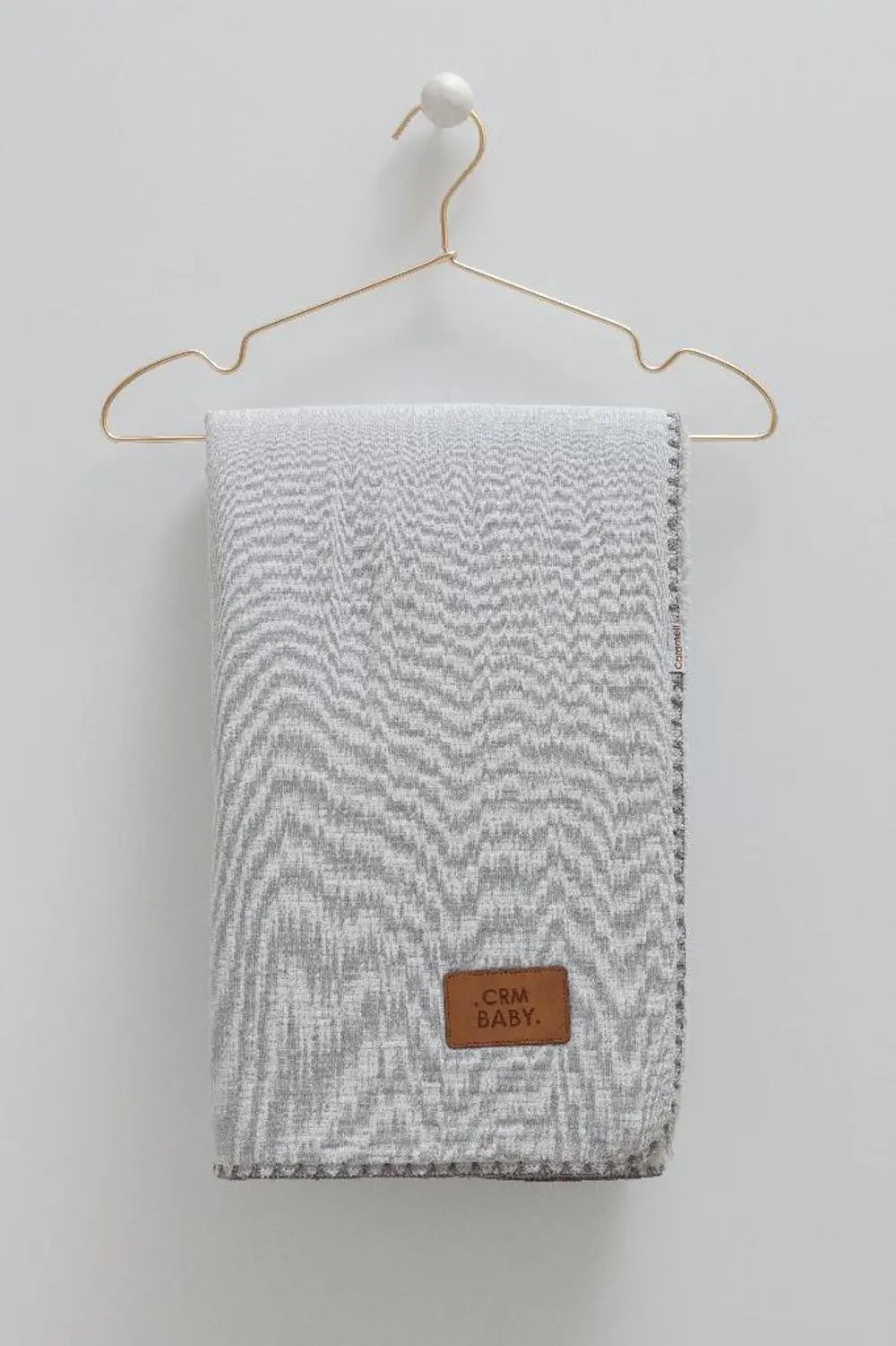 Caramell Bebek Battaniyesi Müslin ve Welsoft Gri CRML.GRİ.BTU1620