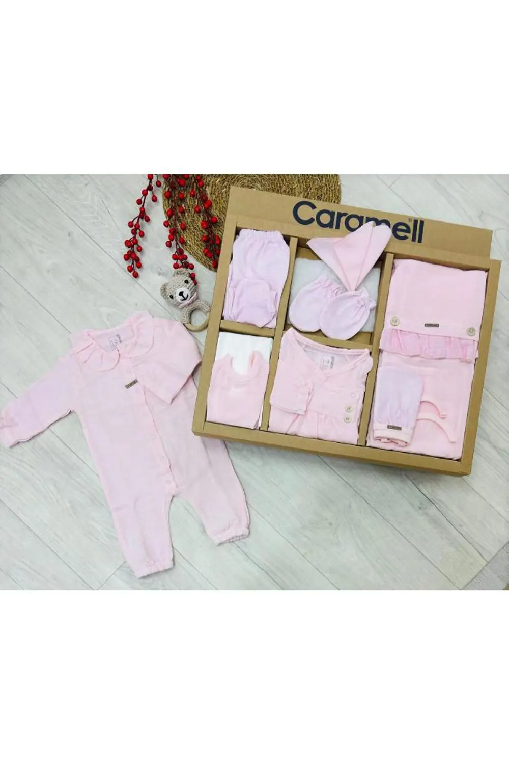 Caramell Müslin 10 Lu Hastane Çıkışı