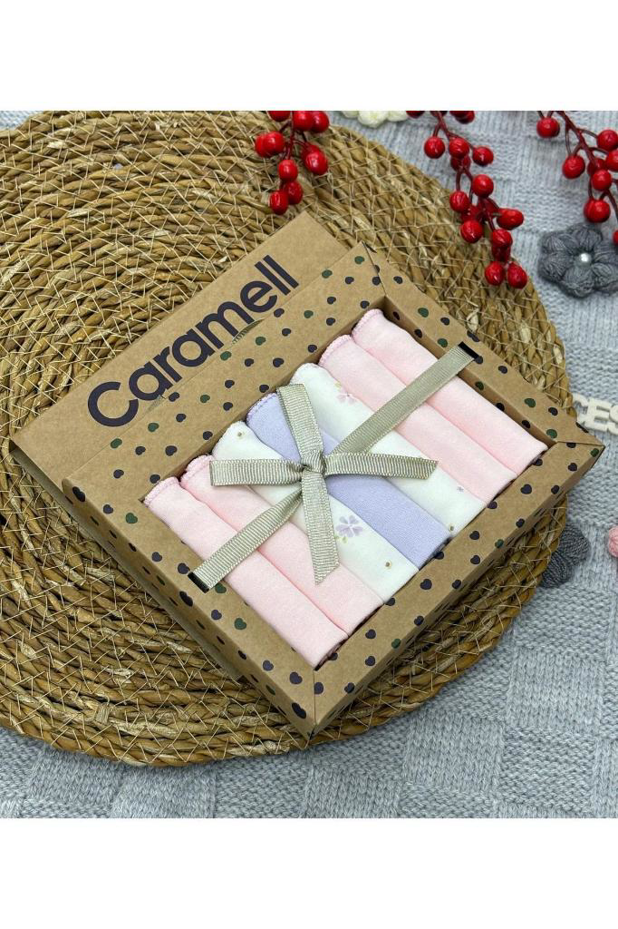 Caramell  Organik 7’Li Ağız Mendili