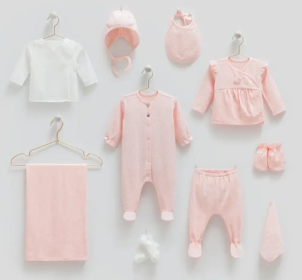 Caramell Tiny Lace %100 Pamuk Hastane Çıkışı Pembe CRML.PMB.ZK191