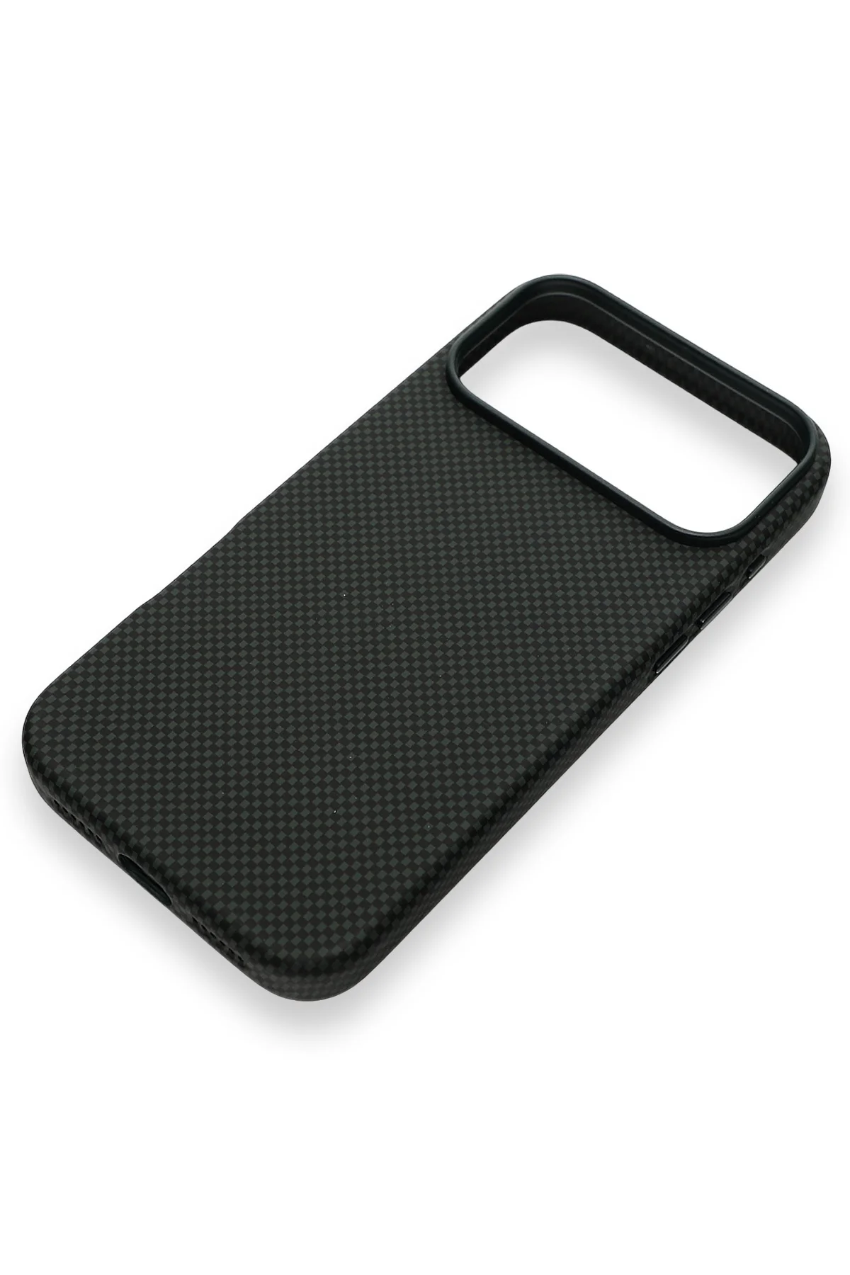 Carbon Weave Magsafe iPhone 17 Pro Max Zümrüt Karbon
