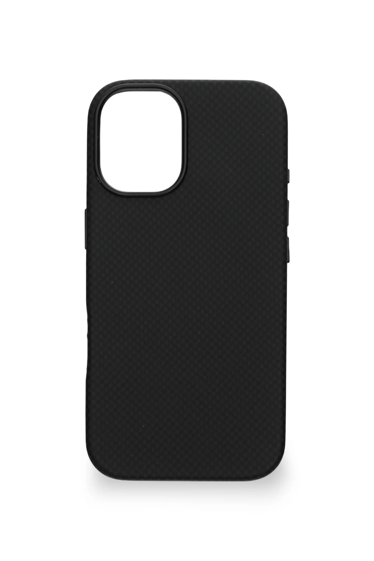 Carbon Weave Magsafe iPhone 17 Saf Karbon Siyah