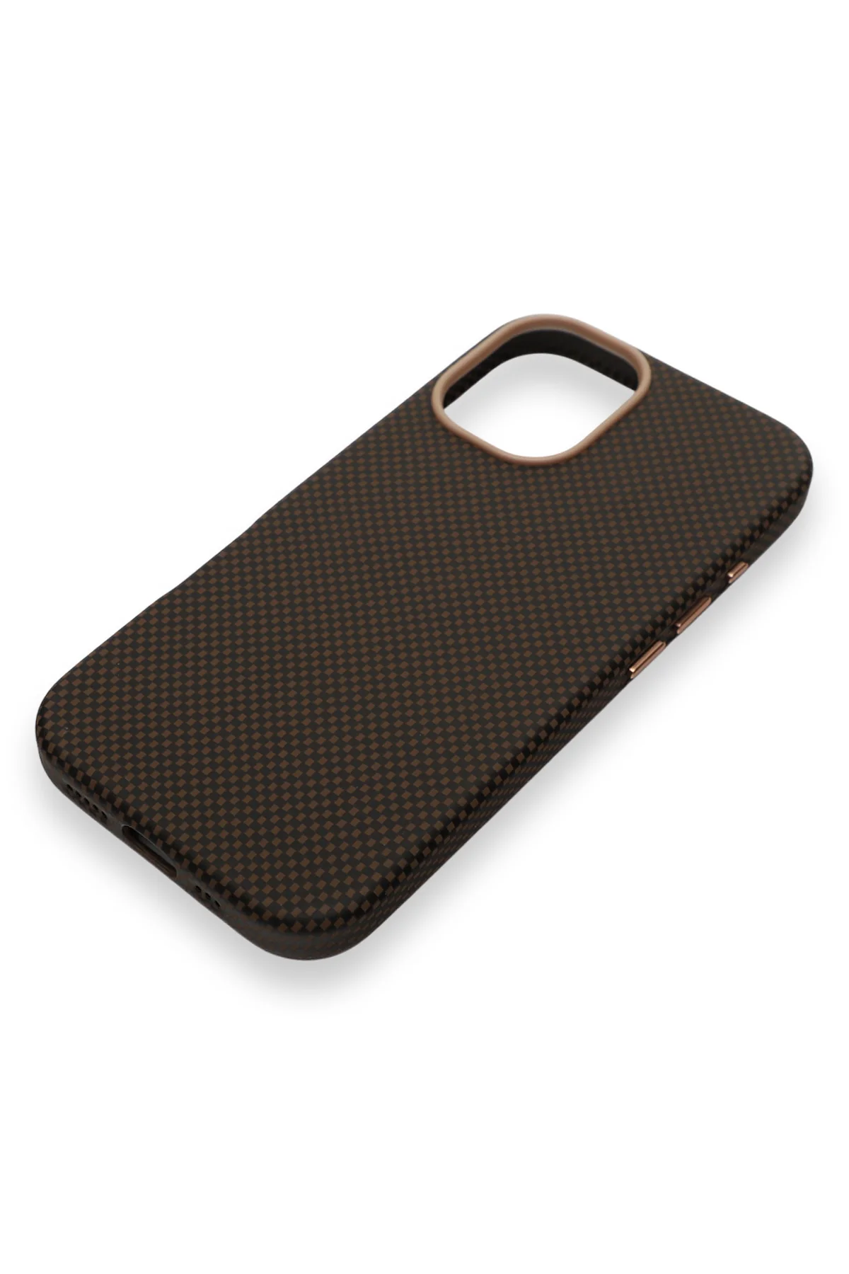 Carbon Weave Magsafe iPhone 17 Antik Bronz