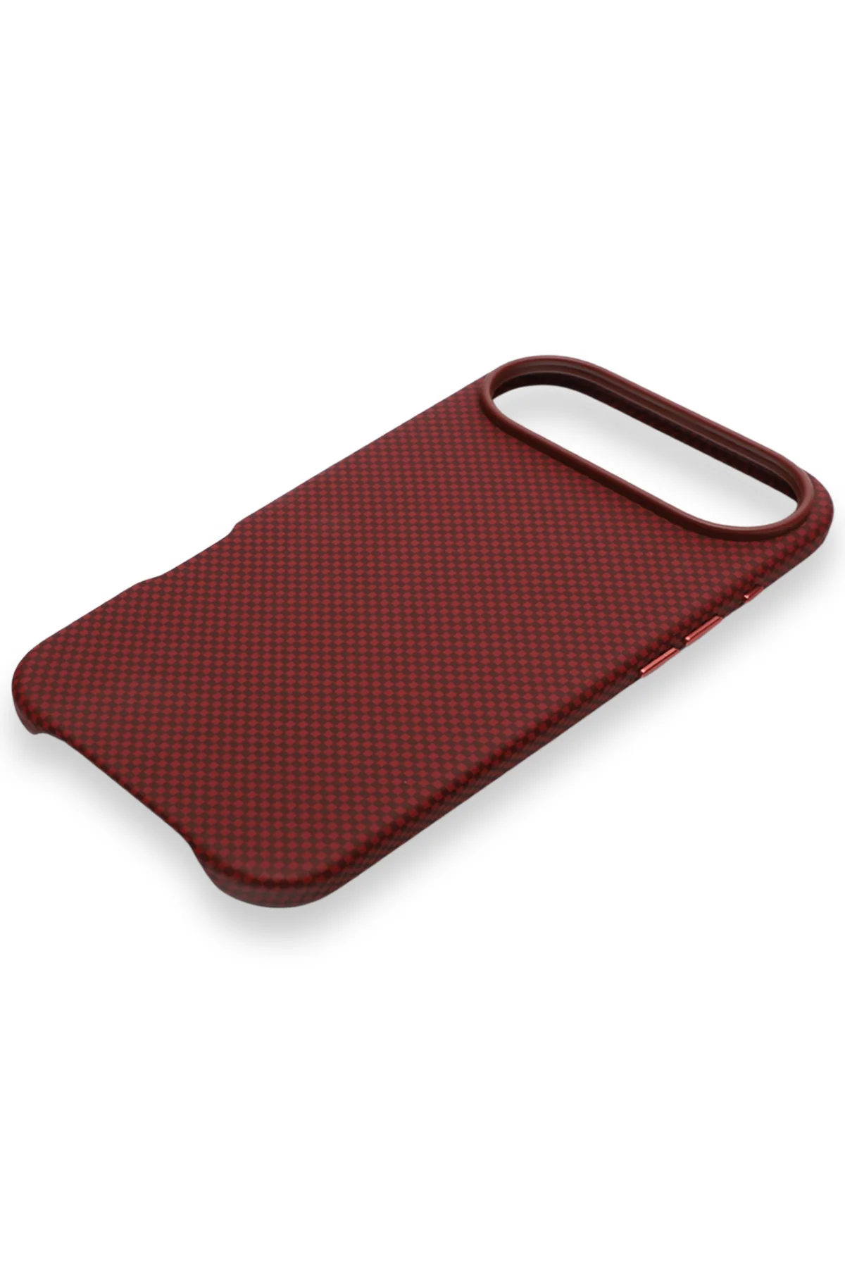 Carbon Weave Magsafe iPhone 17 Air Magma Kırmızı