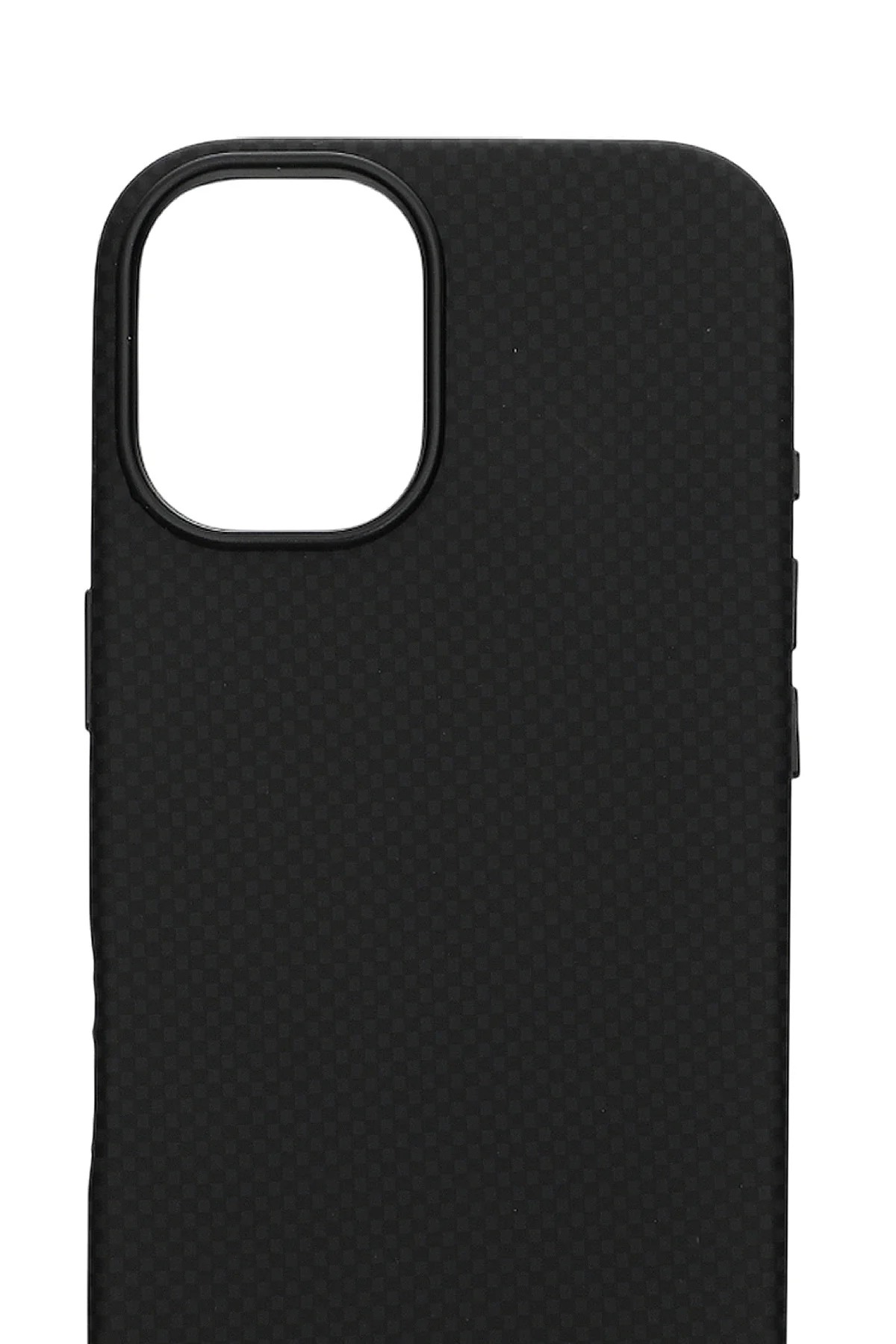 Carbon Weave Magsafe iPhone 17 Saf Karbon Siyah