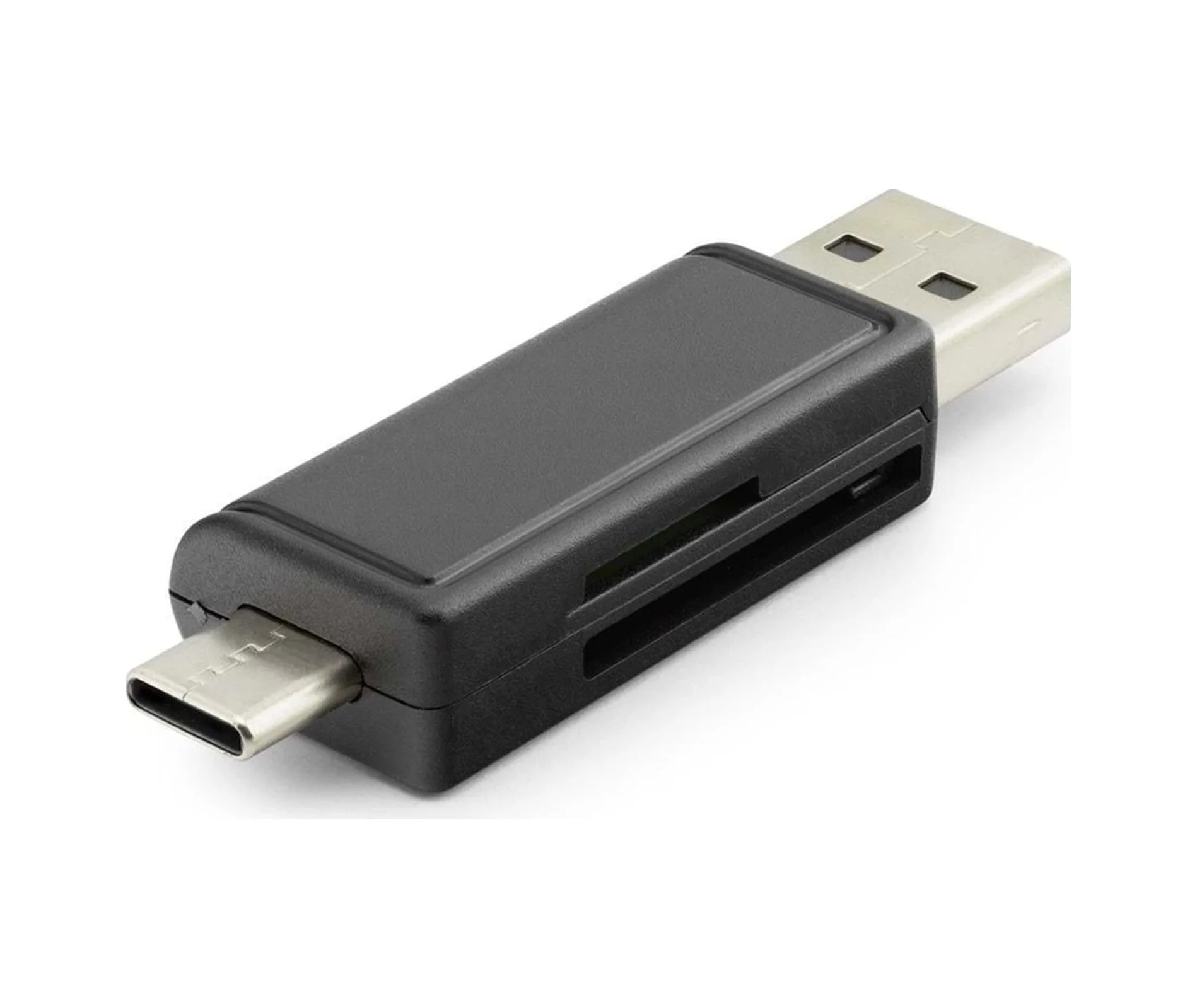 Card Reader Usb + Type-c Mıcro Sd Siyah Hdx7026