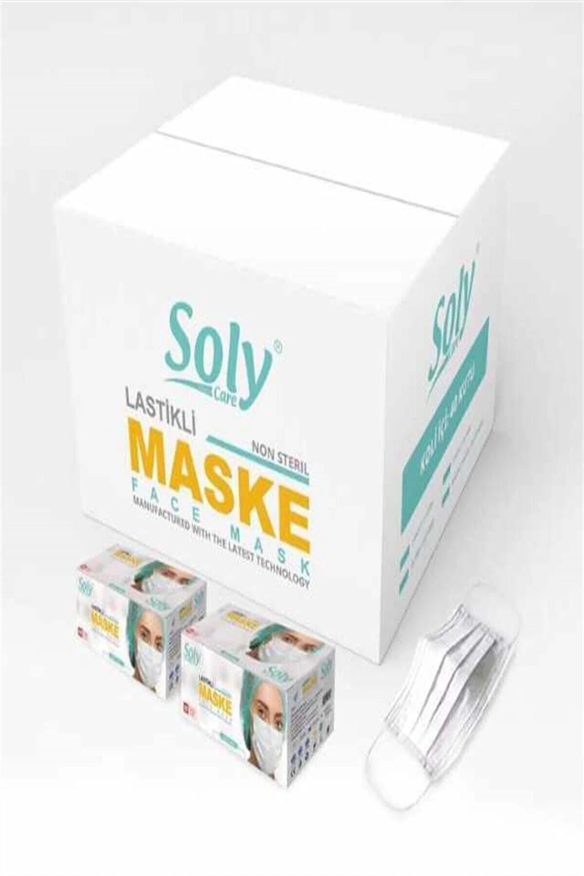 Care 3 Katlı Cerrahi Telli Full Ultrasonik Maske 150 Adet Fiyatı, Yorumları ve Özellikleri