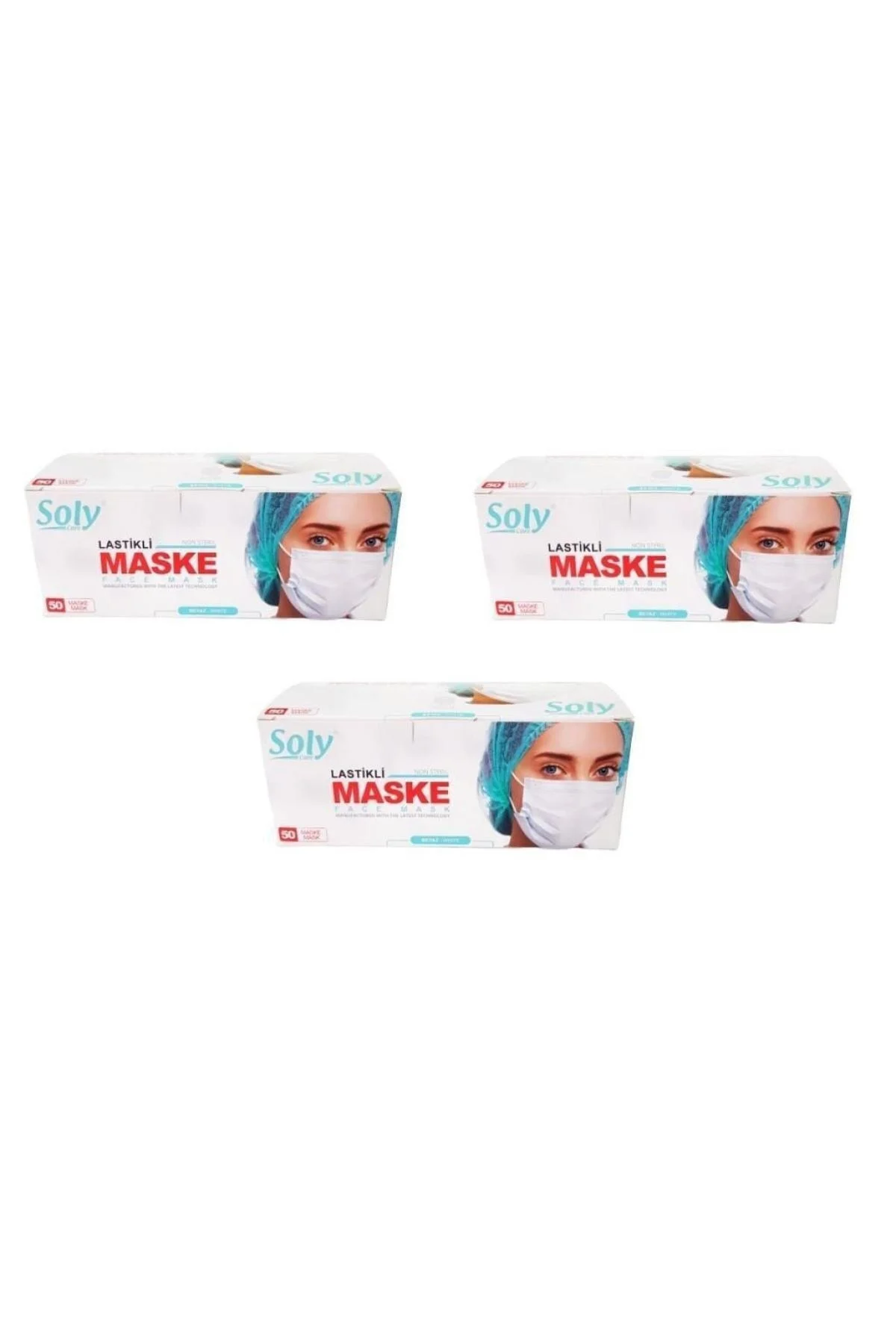 Care 3 Katlı Cerrahi Telli Full Ultrasonik Maske 150 Adet Fiyatı, Yorumları ve Özellikleri