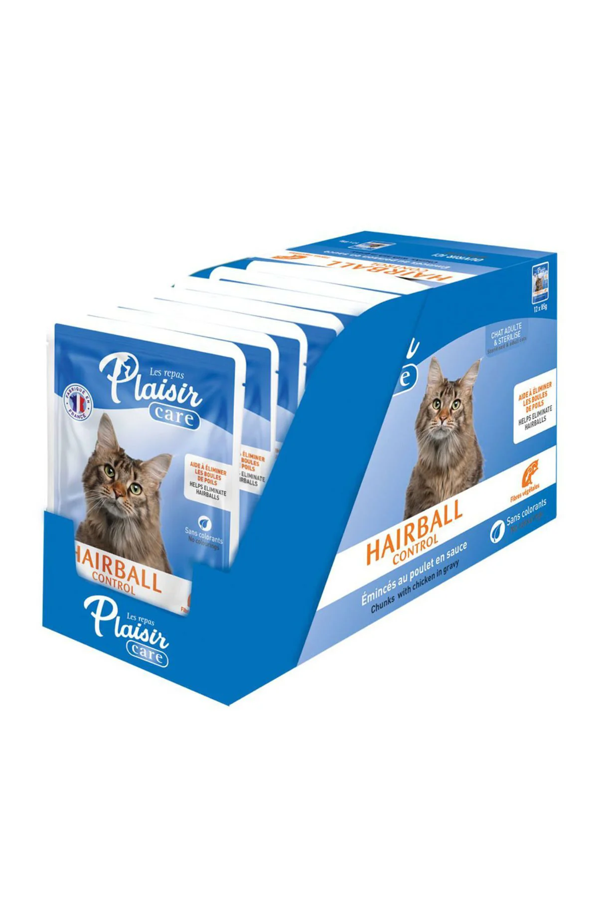Care 85gr Pouch Hairball Control - Tüy Yumağı Kontrol 1adet Yaş Kedi Maması