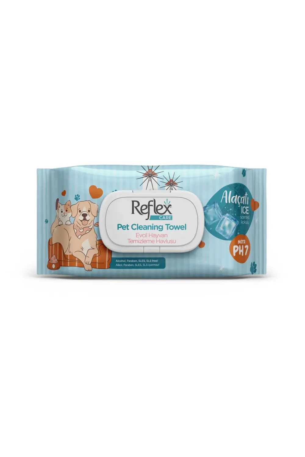 Care Alaçatı Ice Kokulu Kedi ve Köpekler için Çok Amaçlı Temizlem