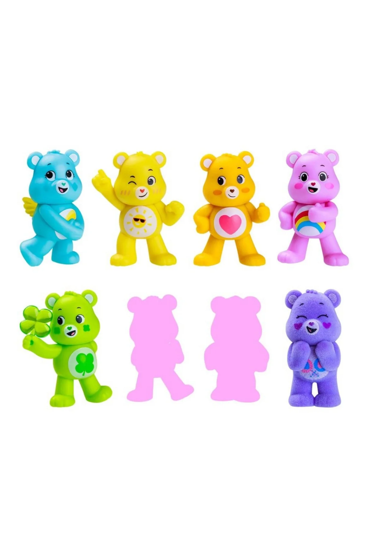 Care Bears Mini Koleksiyon Figürleri 8'li Paket