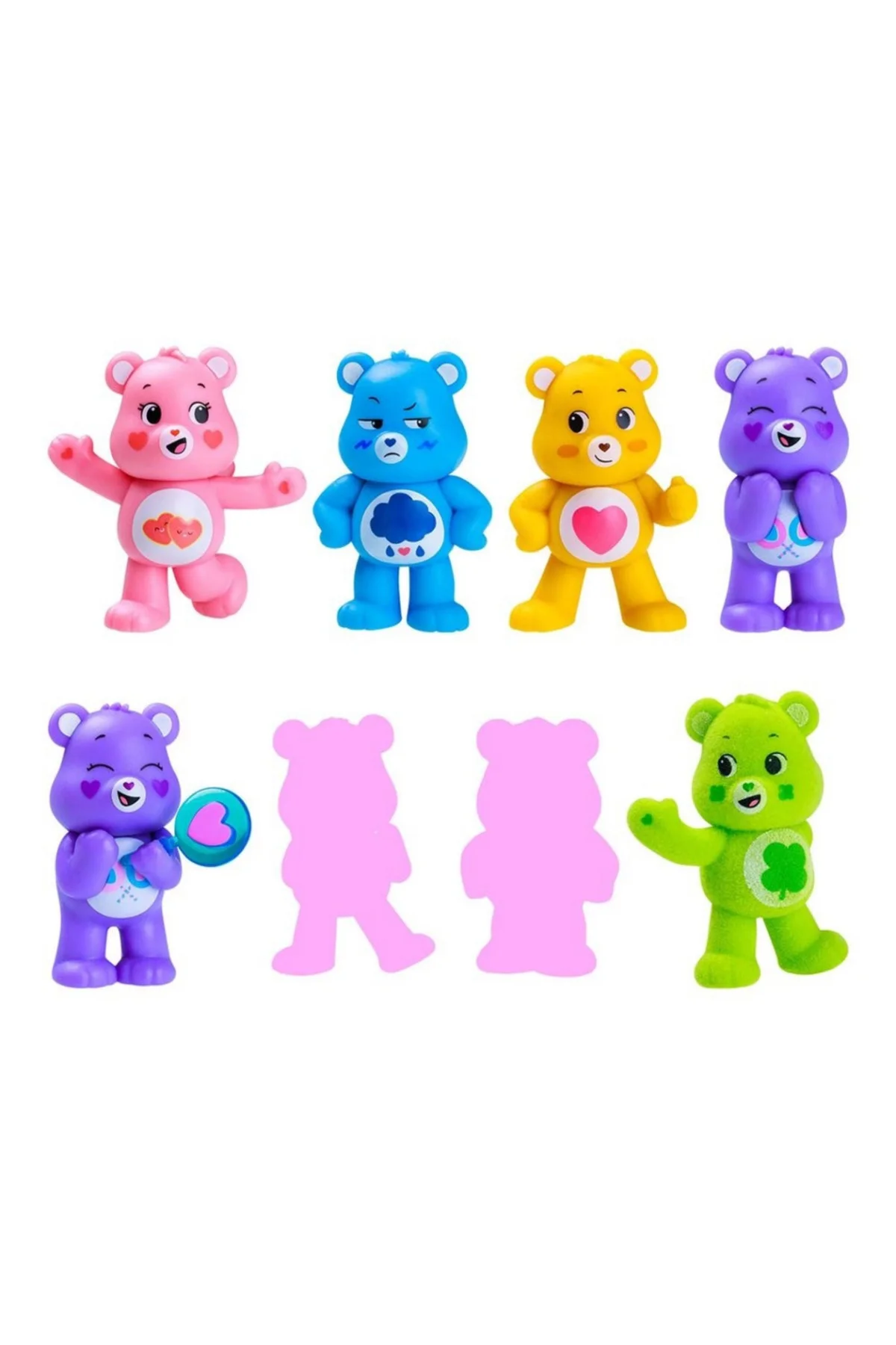 Care Bears Mini Koleksiyon Figürleri 8'li Paket