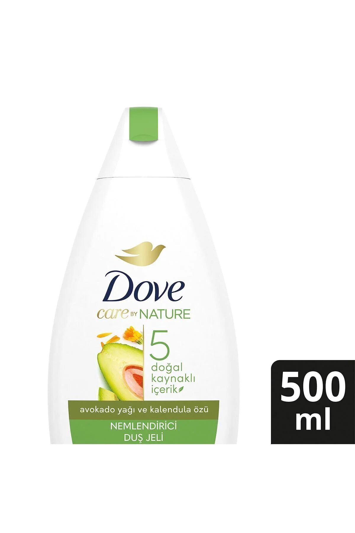 Care By Nature Nemlendirici Duş Jeli Avokado Yağı Ve Kalendula Özü Canlandırıcı 500 ml