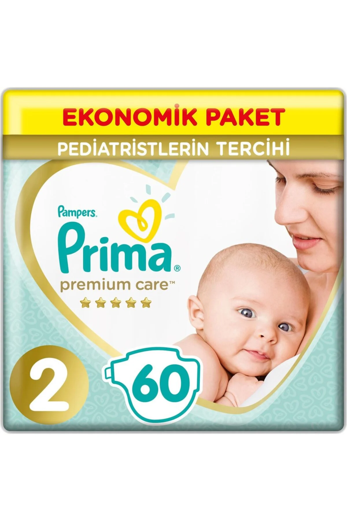 Care Eko Paket 2 Beden 60 Adet