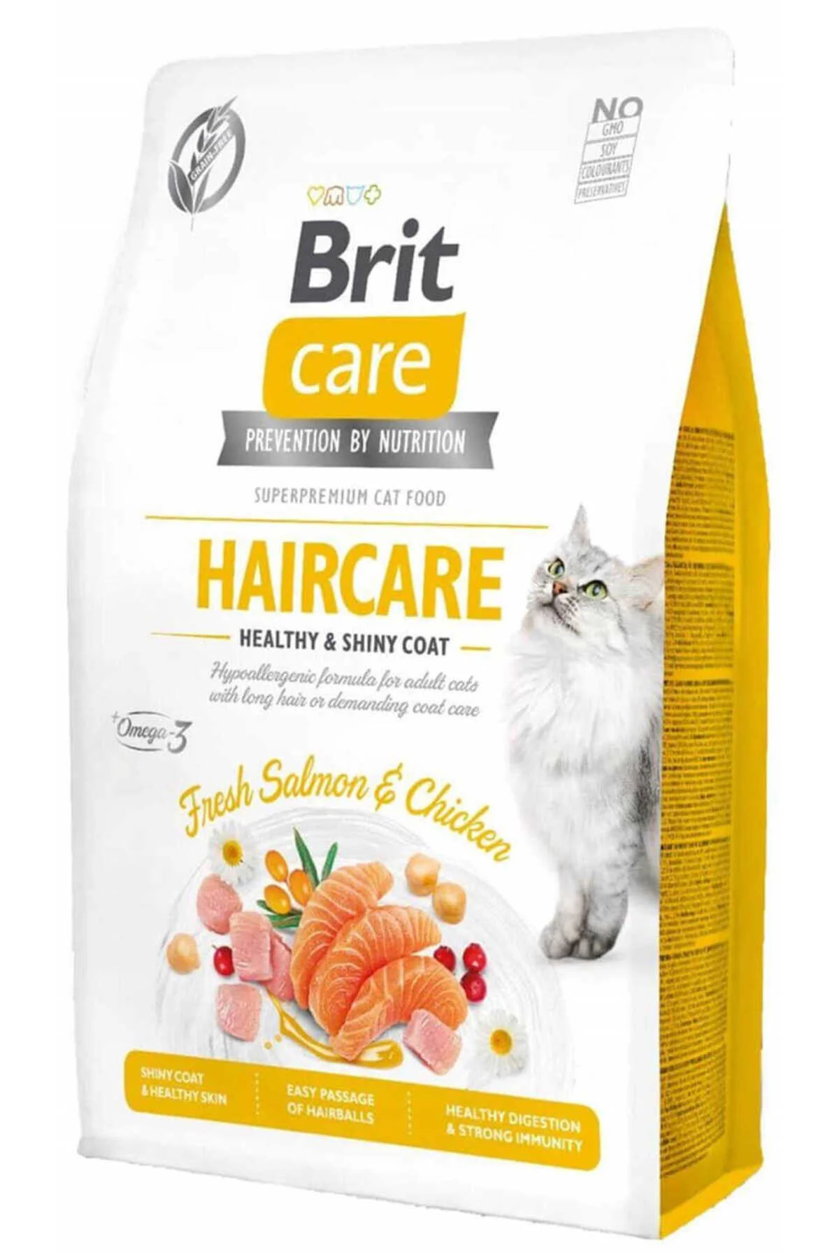 care haircare tahılsız 2kg deri tüy sağlığı için tahılsız tavuk ve somonlu yetişkin kedi maması care haircare tahılsız 2kg deri tüy sağlığı için tahılsız tavuk ve somonlu yetişkin kedi maması