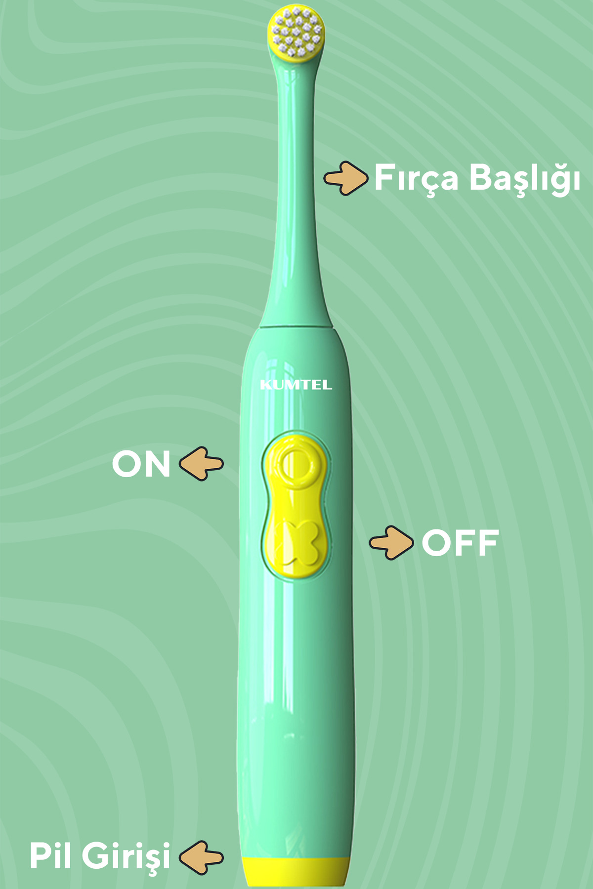 Caremi Pilli Çocuk Diş Fırçası CTB-03