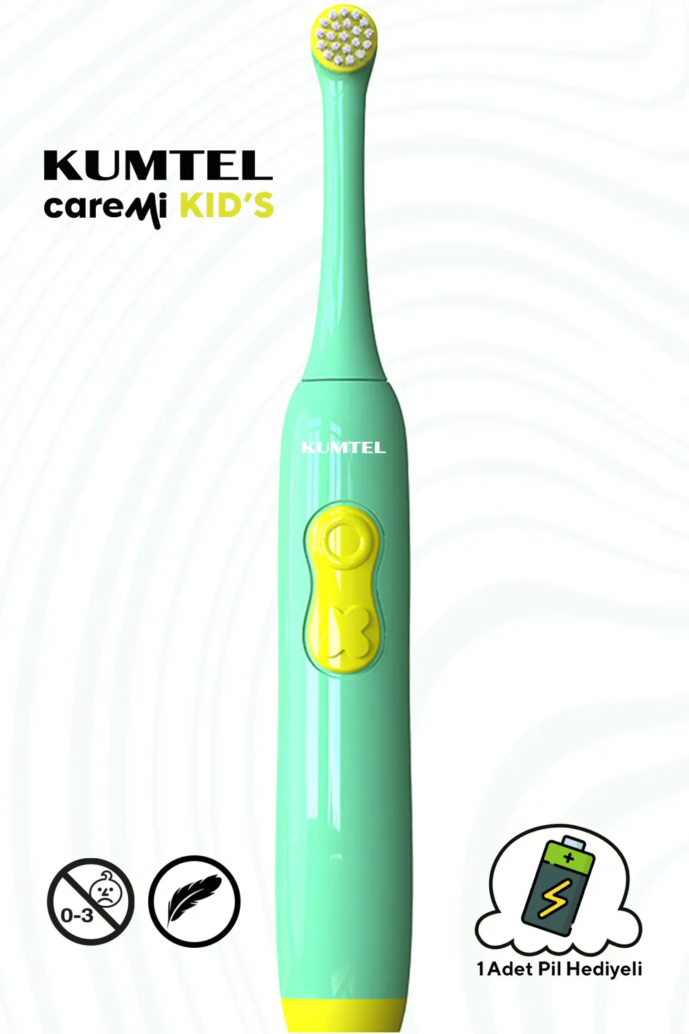 Kumtel Caremi Pilli Çocuk Diş Fırçası Ctb-03 Kumtel Caremi Pilli Çocuk Diş Fırçası Ctb-03