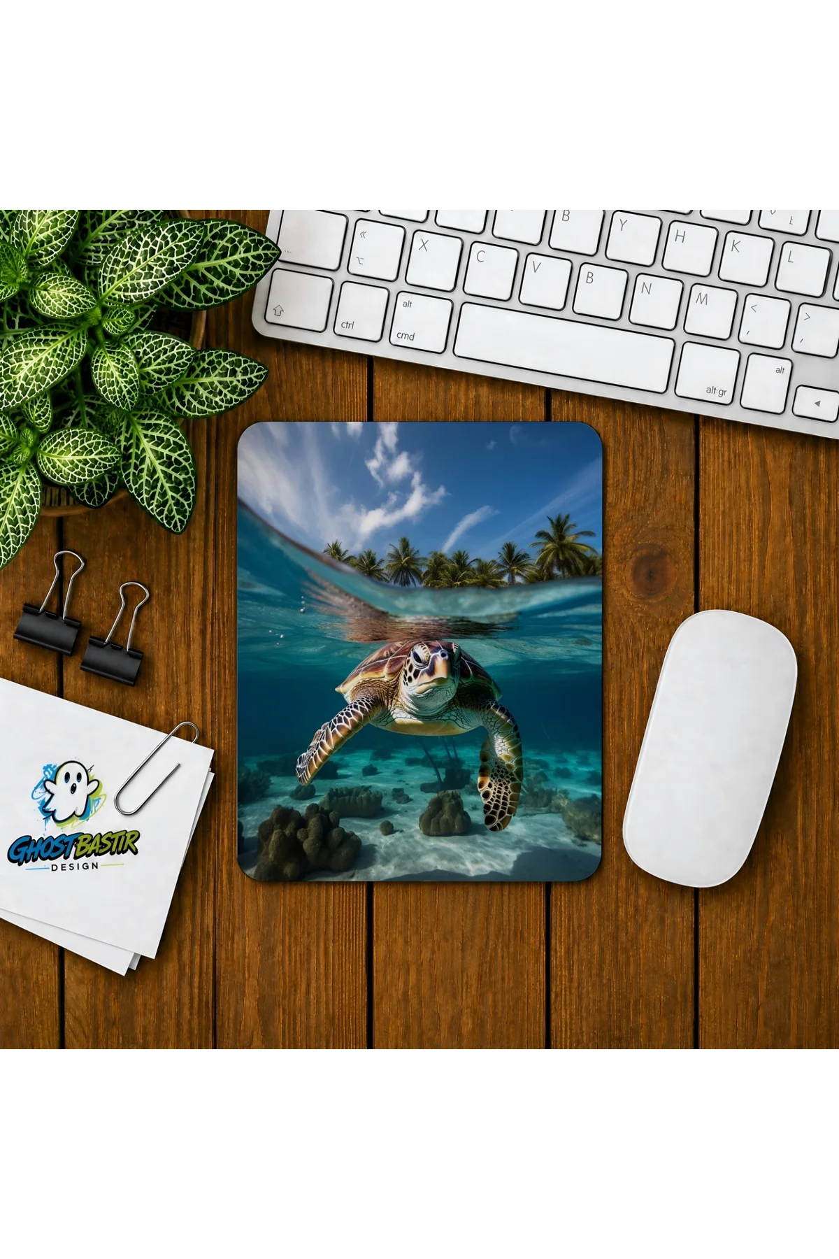 Caretta Caretta Baskılı Oyuncu Mousepad 049