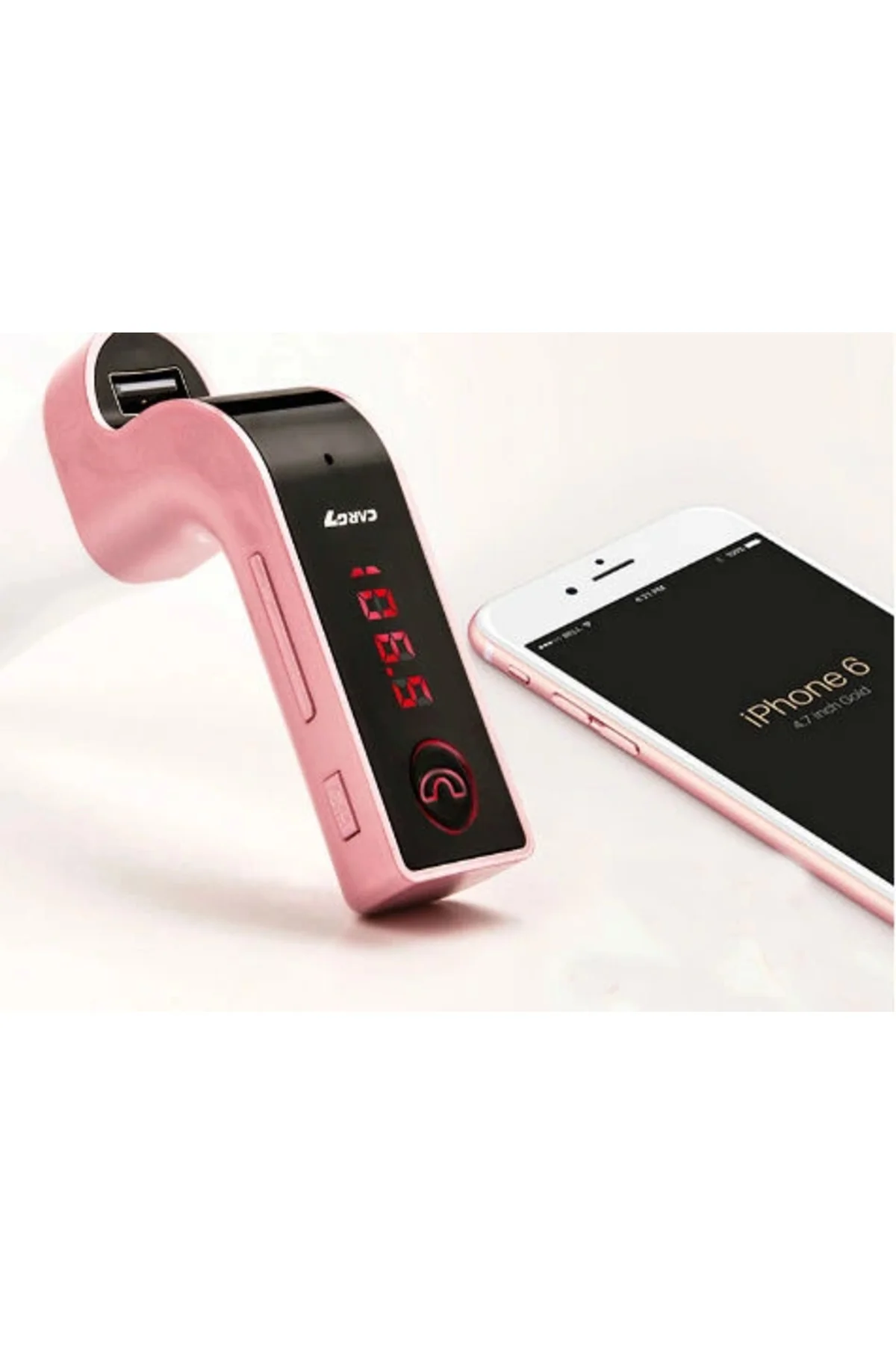 Carg7 Bluetooth Araç Fm Transmitter Usb Girişli - Görsel 4