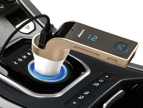 Carg7 Bluetooth Araç Fm Transmitter Usb Girişli Carg7 Bluetooth Araç Fm Transmitter Usb Girişli