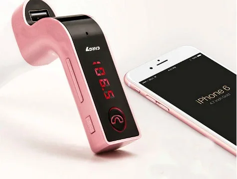 Carg7 Bluetooth Araç Fm Transmitter Usb Girişli Carg7 Bluetooth Araç Fm Transmitter Usb Girişli