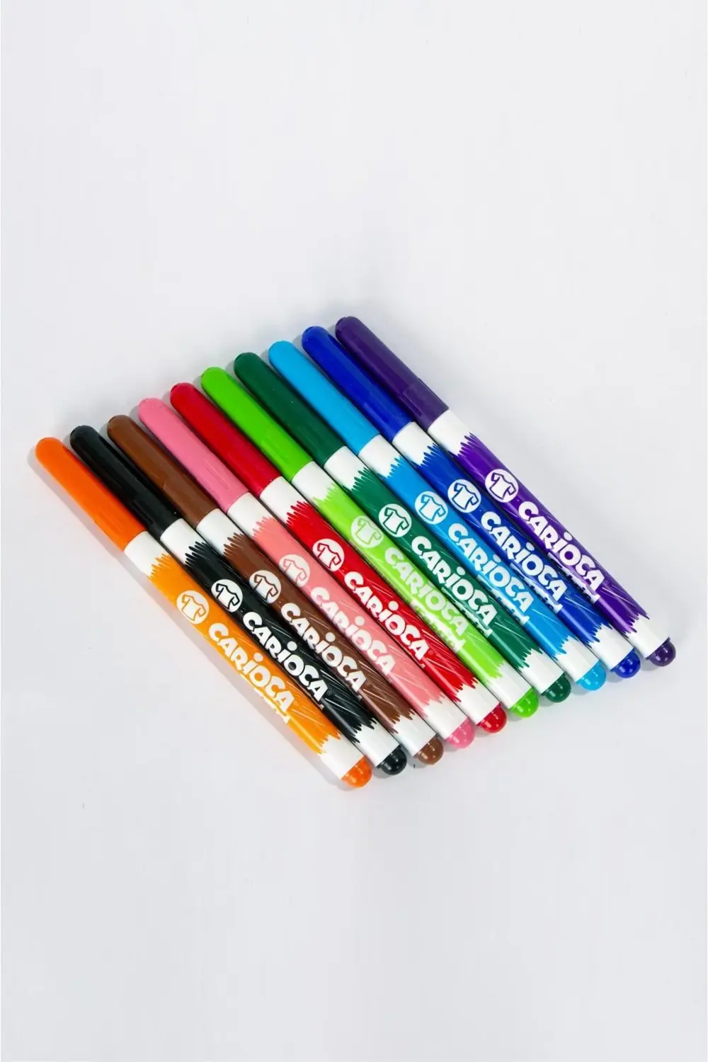 Carioca Fabric Liner Kumaş Keçeli Boyama Kalemi 10'lu