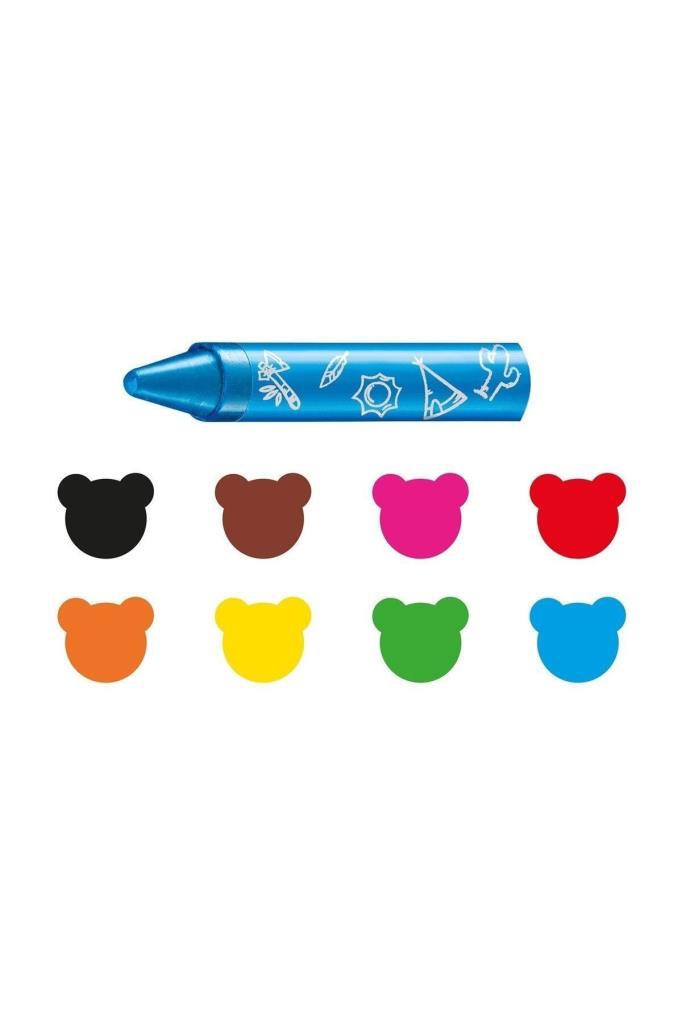 Carioca Jumbo Bebek Elleri Kirletmeyen Pastel Boya Kalemi 8'Li Carioca Jumbo Bebek Elleri Kirletmeyen Pastel Boya Kalemi 8'Li
