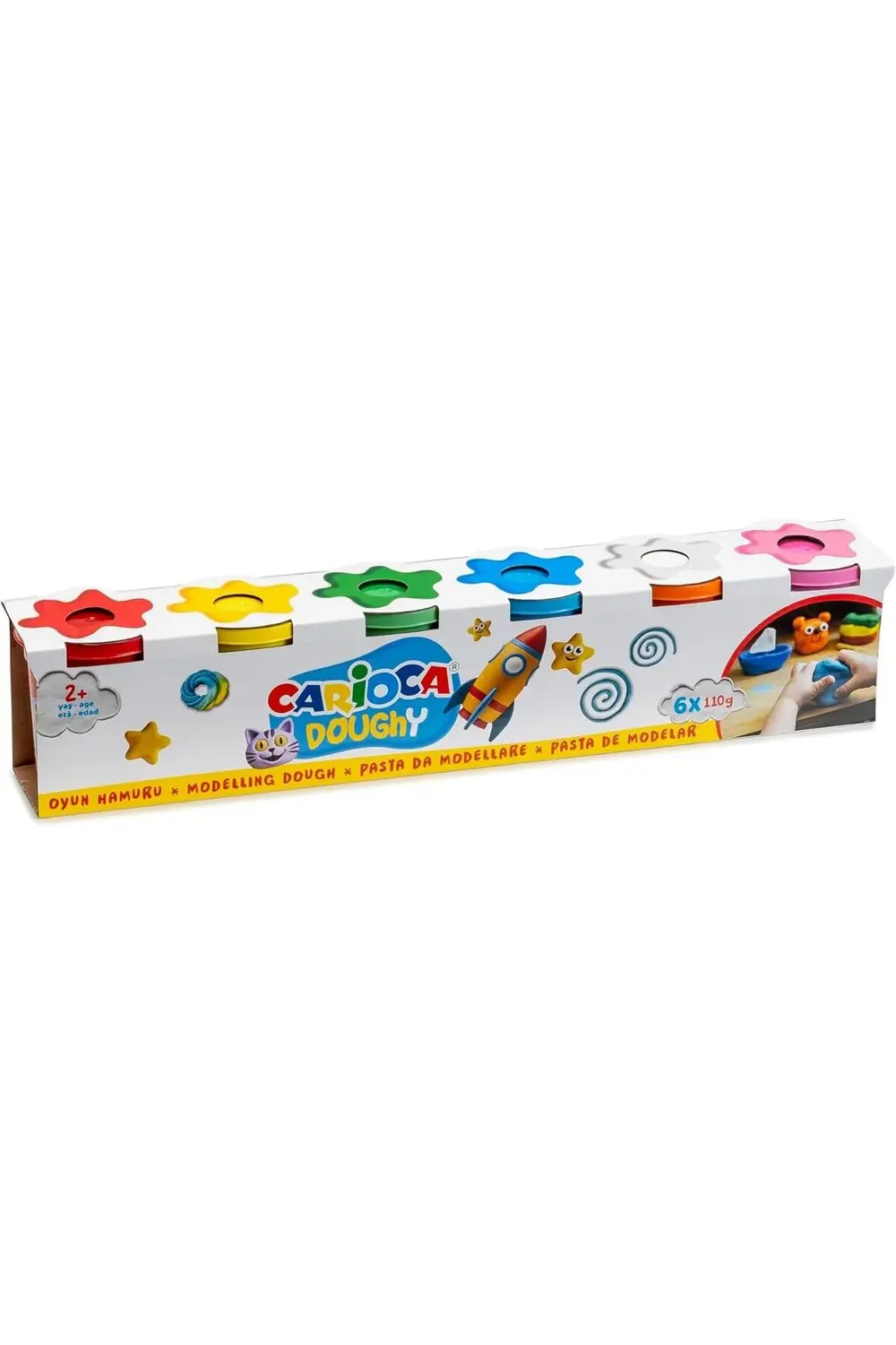 Carioca Oyun Hamuru 6X110 gr 978262