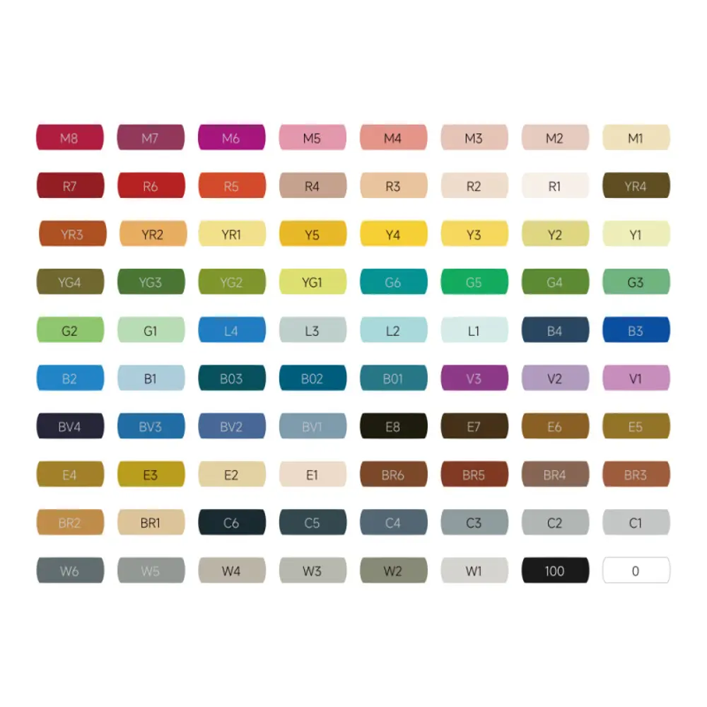 CARİOCA PLUS MARKER ÇİFT TARAFLI ÇİZİM KALEMİ 80 RENK CARİOCA PLUS MARKER ÇİFT TARAFLI ÇİZİM KALEMİ 80 RENK