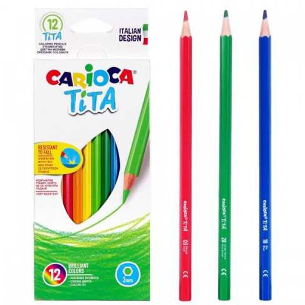 Carioca Tita Kuru Boya Kalemi 12'li 42793 Carioca Tita Kuru Boya Kalemi 12'li 42793