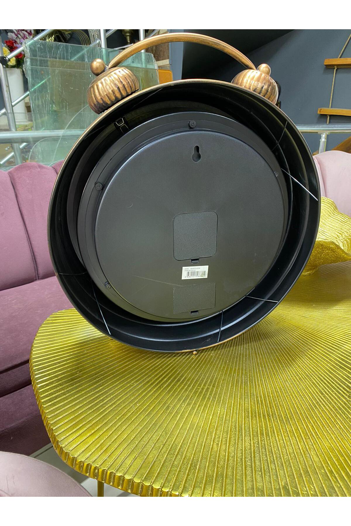 Elif Aksesuar Çarklı Masa Üstü Ve Duvar Saati 39X46cm