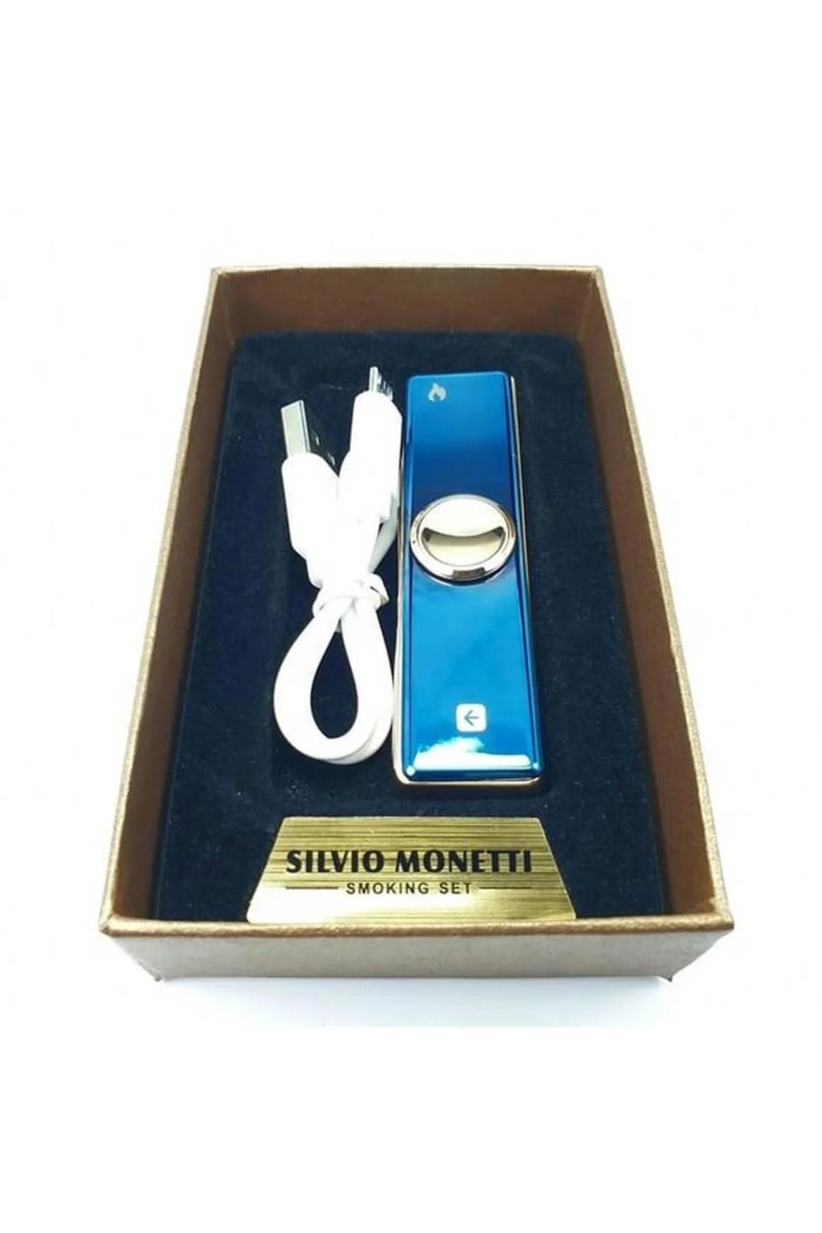 Çarklı Usb Sm680 Şarjlı Elektronik Çakmak Renkli