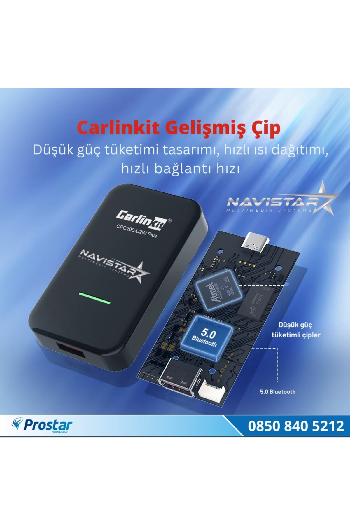 Navistar Carlinkit Carplay Cpc-200-U2w-Plus (Glossy Version)