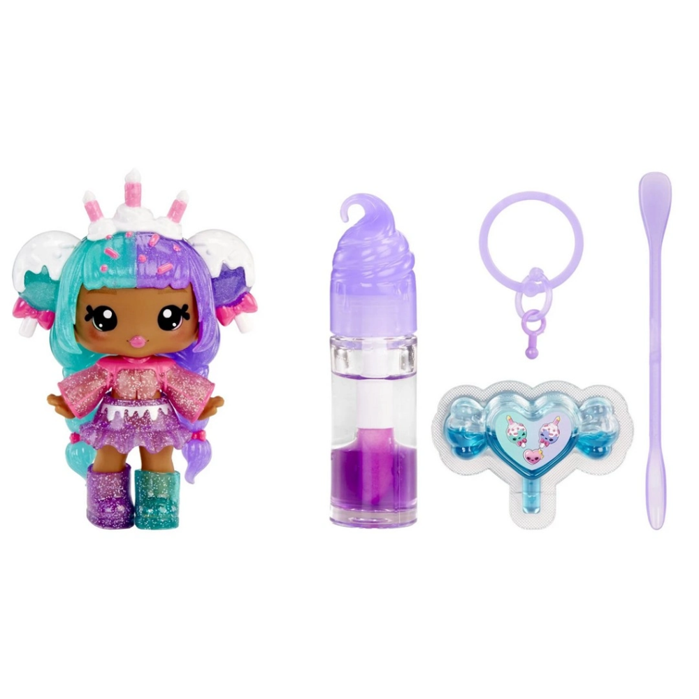 Carly Cakepop Bebeği ve Dudak Parlatıcısı Gizemli Renk Serisi