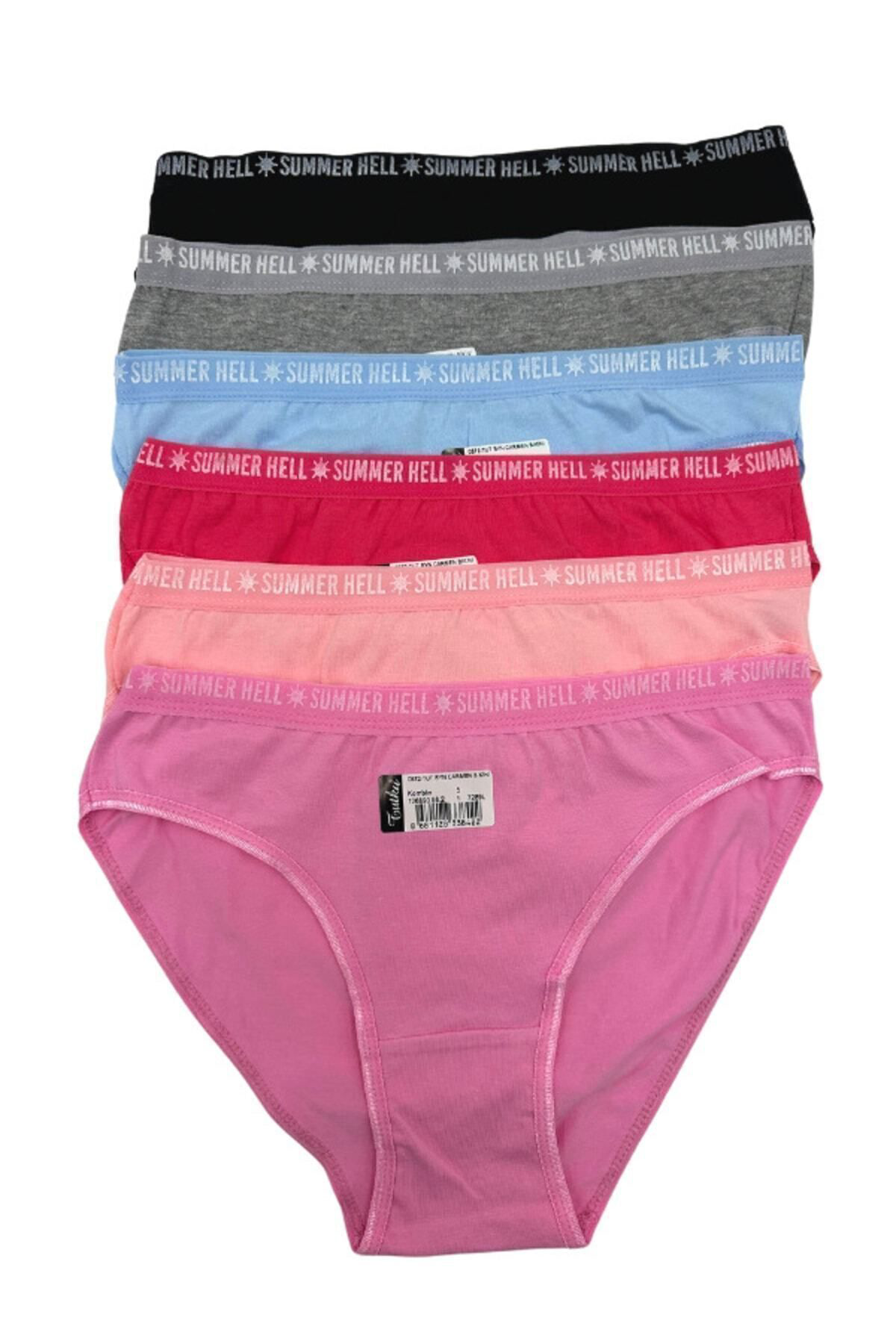 Tutku Carmen 3'Lü Bikini Külot 7289L 126890