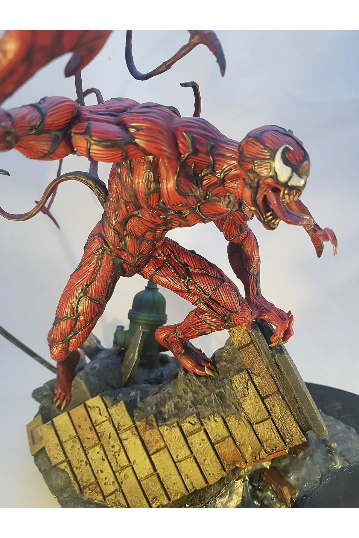 Carnage Büyük Yıkım Boyalı Figür 25 Cm (büyük Boy)