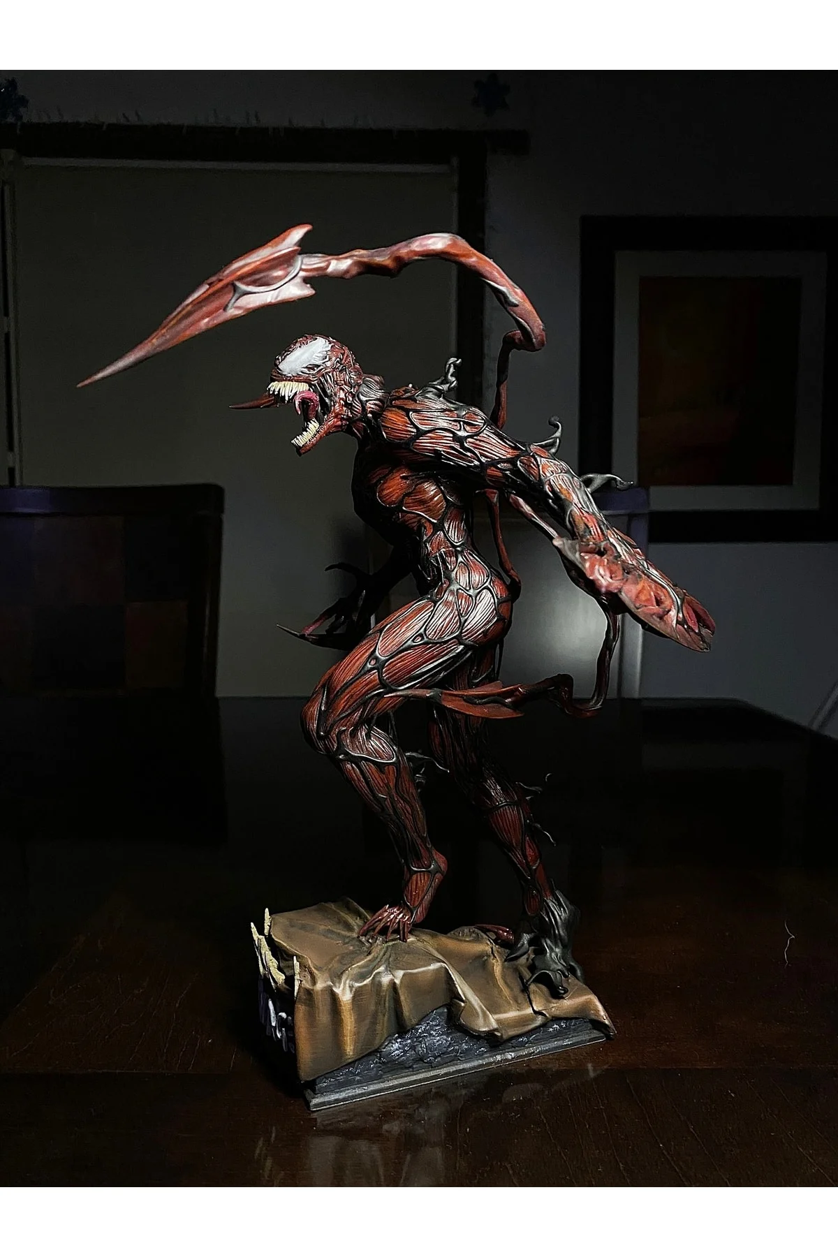 Carnage Katliam Boyalı Figür 25 Cm (büyük Boy)