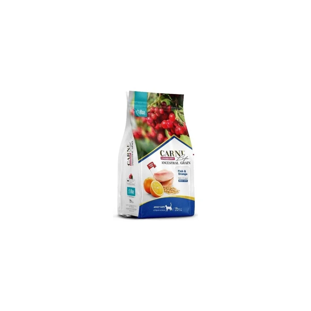Carni Life Kızılcıklı Sterilised Somonlu & Portakallı Kısırlaştır Carni Life Kızılcıklı Sterilised Somonlu & Portakallı Kısırlaştır