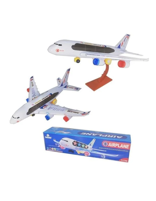 Çarp Dön Işıklı Sesli Büyük Uçak - CNL-A330 - 1 ADET Fiyatı, Yorumları ve Özellikleri