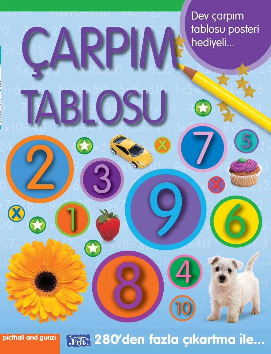 Çarpım Tablosu (Poster Hediyeli) Fiyatı, Yorumları ve Özellikleri